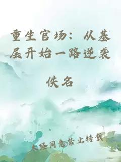 重生官场：从基层开始一路逆袭