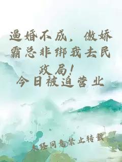 逼婚不成，傲娇霸总非绑我去民政局！
